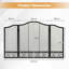 Derrion 3 Panel Iron Fireplace Screen