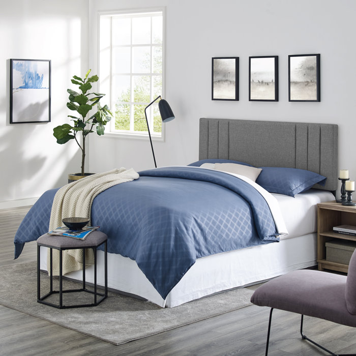 Latitude Run® Martinsdale Upholstered Headboard & Reviews | Wayfair