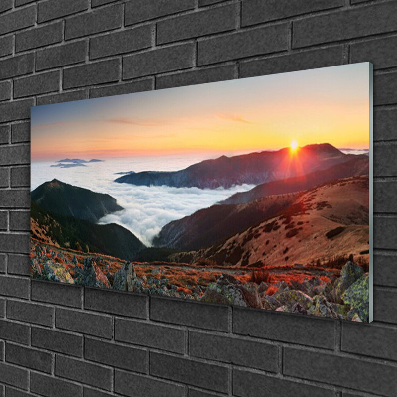 Landscape Booked - Unframed Photograph on Glass