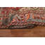 Tapis rouge en laine patiné 6 x 10