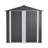 Metal Outdoor Storage Shed 6 X 4 Ft Metal Shed With Lockable Door,Waterproof Garden Tool Shed Storage House For Backyard Patio Lawn,Gray
