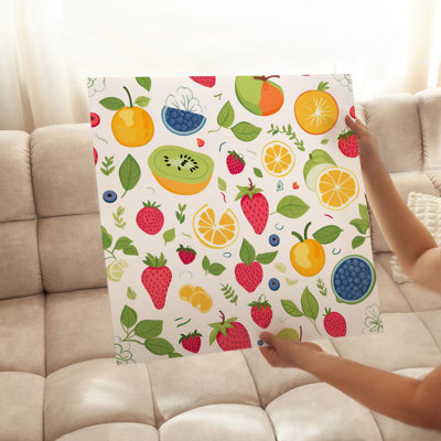 «Food and Kitchen Fruits I», reproduction d'art moderne sans cadre