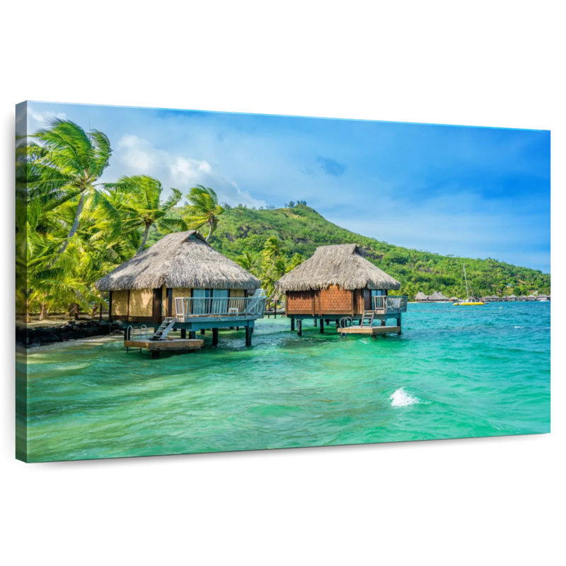 Maison Bora Bora Gillard, H 16 po x l 24 po