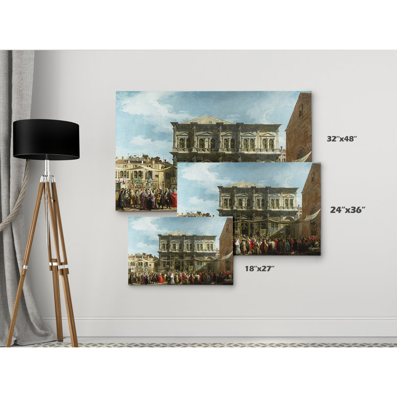 « the fête of st lune », impression, H 18 po x l 27 po x P 1,5 po, Toile tendue