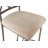 Jefferson Upholstered Counter Stool with Metal Frame-1689787776