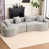 Gray Chenille