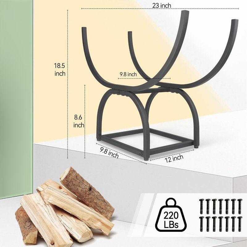 Support extérieur en bois