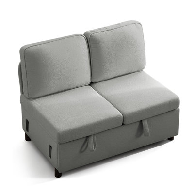 Waldorf 46.4" 2-Seat Module with Pull-Out Bed (Package C)