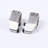 Silver Stainless Steel Standard Single Door Barn Door Hardware Kit-80857029