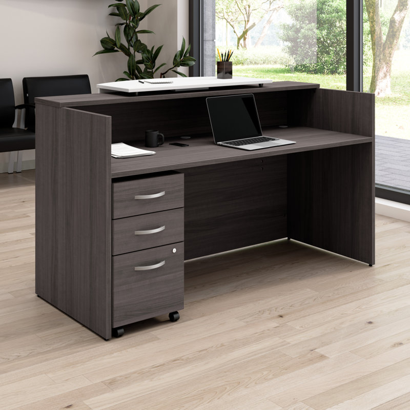 Bureau de réception Arrive, Gris tempête