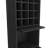 Kabul Kava Bar Cabinet with Double Doors, Two Shelves, and Six Wine Cubbies-652045619