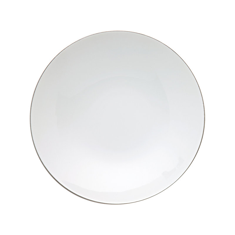 TAC Porcelain Dinner Plate, Platin