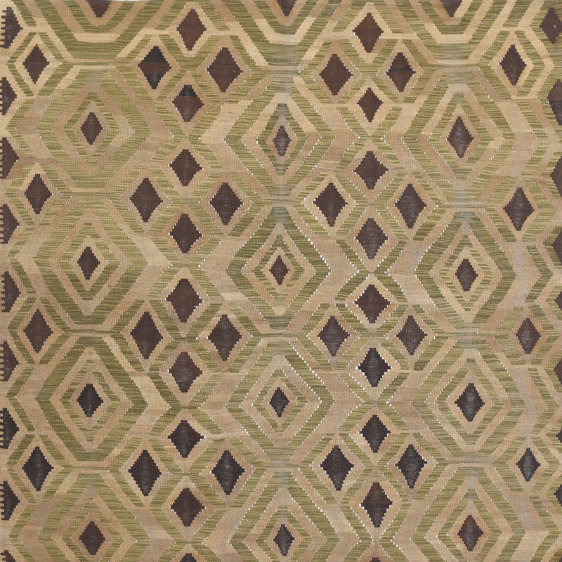 Geometric Indoor Rug, Square 8'
