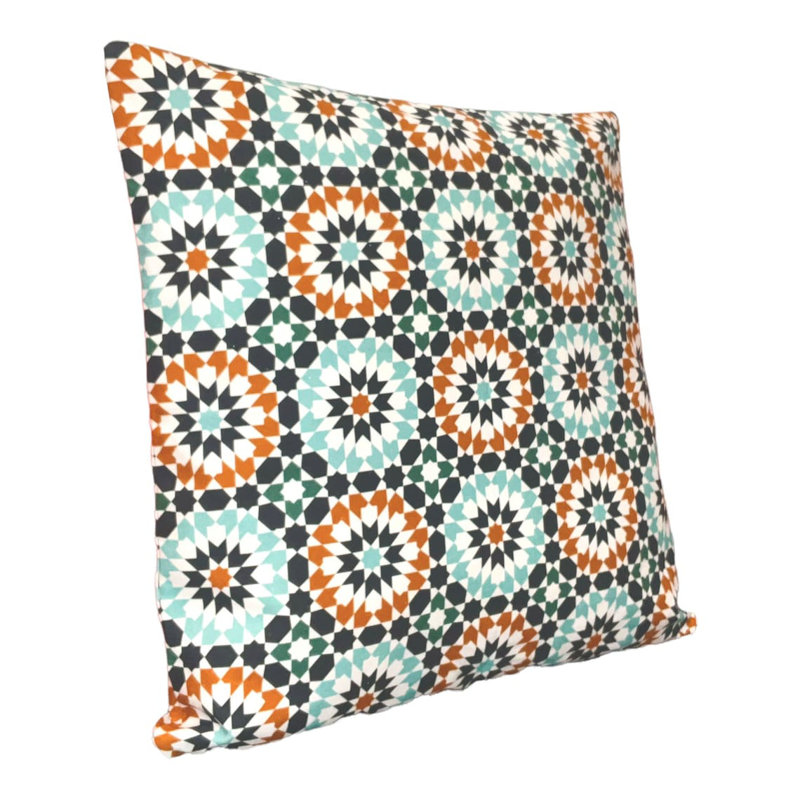 Bebak Geometric Square Euro Pillow Cover