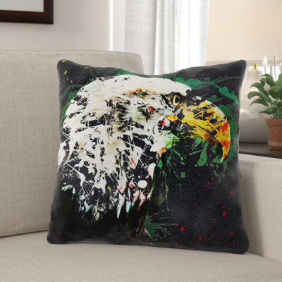Coussin oiseau Sabrina