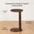 Veta Solid Wood C-Shaped End Table-1916876923