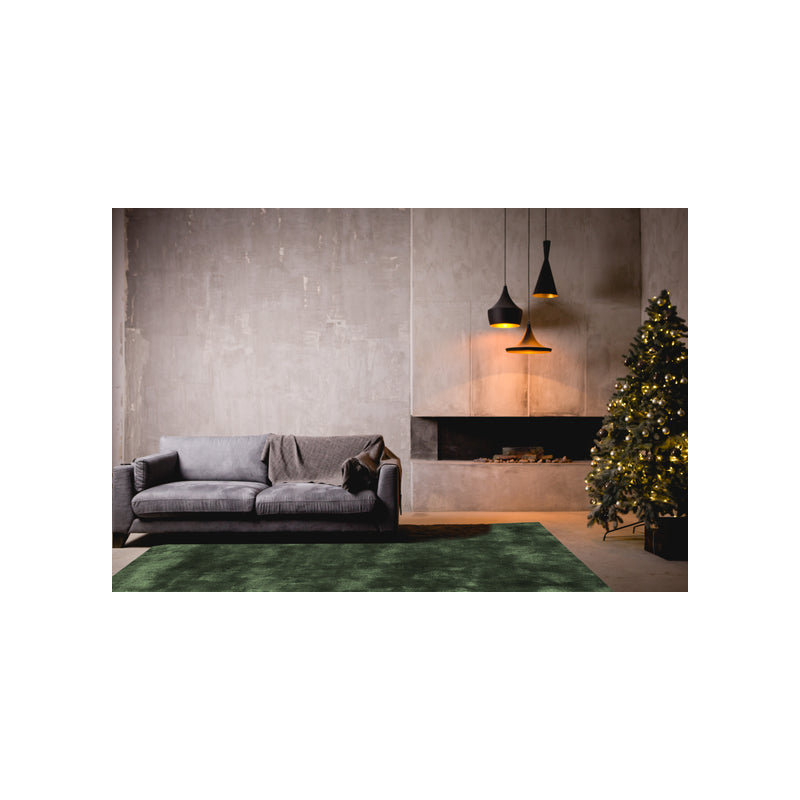 Ground Control Area Rug in Green, Rectangle 3' x 4'