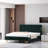 Deeb Luxury Corduroy Upholstered Platform Bed Frame - Modern Wingback Design,No Box Spring Needed, Noise-Free-1911900083-2001620277