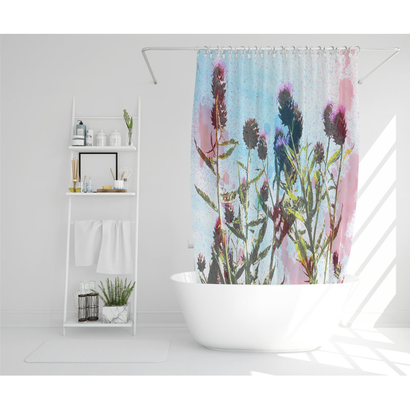 Dimitriyka Polyester Shower Curtain Set