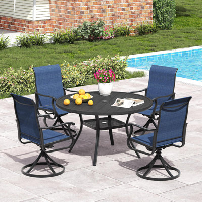 Outdoor Dining Set With Swivel Chairs: Ultimate Comfort & Style Guide 2 Outdoor Dining Set With Swivel Chairs: Ultimate Comfort & Style Guide