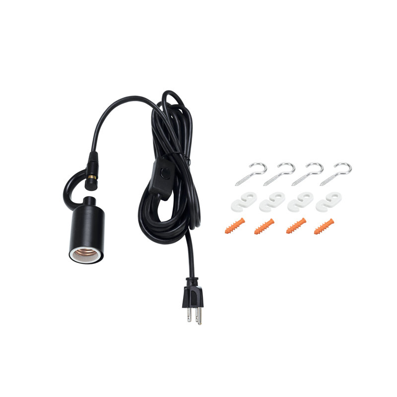 Celia 1 - Light Black Single Pendant, Off White
