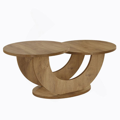Accent Center Table,Cocktail Table,2-Tier Coffee Table