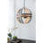 4 - Light Galvanized Chandelier, Hanging Light Fixture With Adjustable Chain For Kitchen Dining Room Foyer Entryway, Bulb Not Included