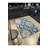 Blue Themed Traditional Motif Patterned Vintage Decorative Carpet-1484687787