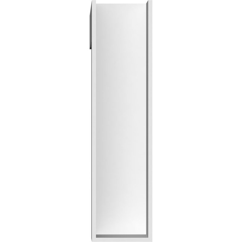 Support standard en uréthane avec extrémités en bloc brun clair, H 22 po x l 5 po x P 16 po