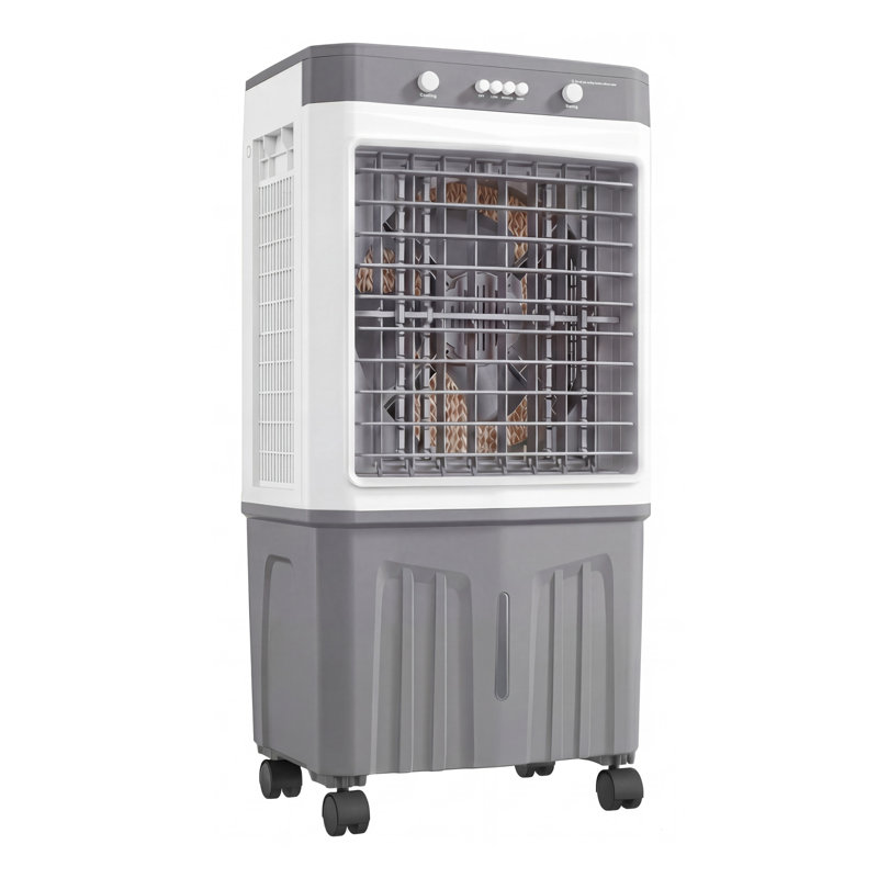 Refroidisseur d'air H 30,3 po x l 17,7 po x P 13,2 po avec réservoir d'eau de 7 gallons, White/Gray
