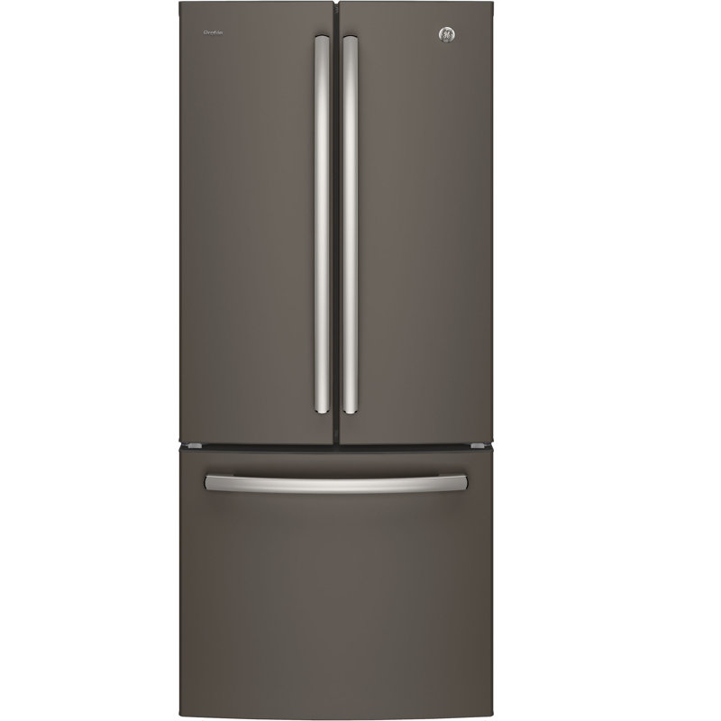 Réfrigérateur 29,75 "à énergie française avec porte française 20,8 pieds cubes ENERGY STAR, Ardoise