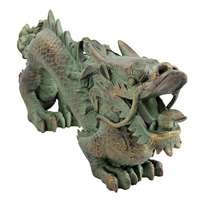 Statue asiatique du dragon asiatique