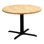 Ensemble de table ronde 42 "(base en X)