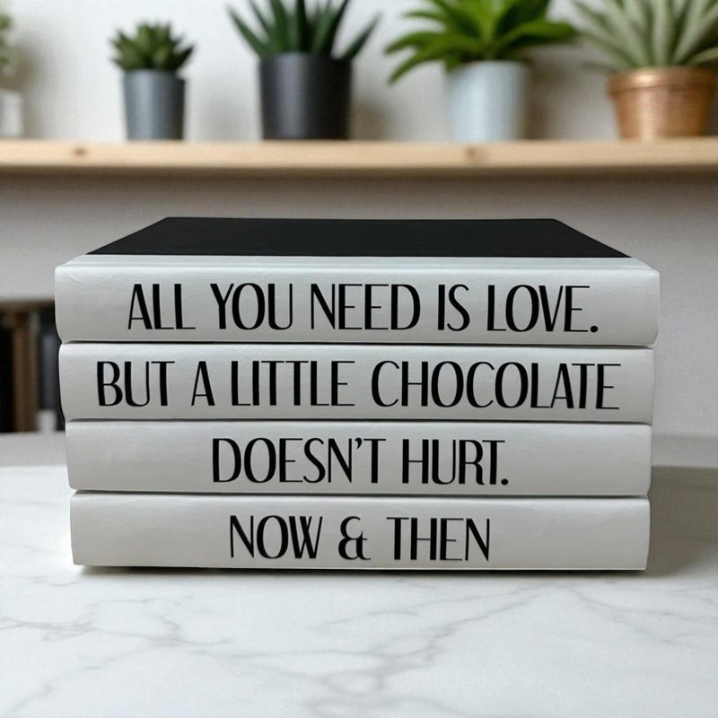 Quote Handmade Decorative Book