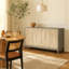 Buffet en bois 4 portes