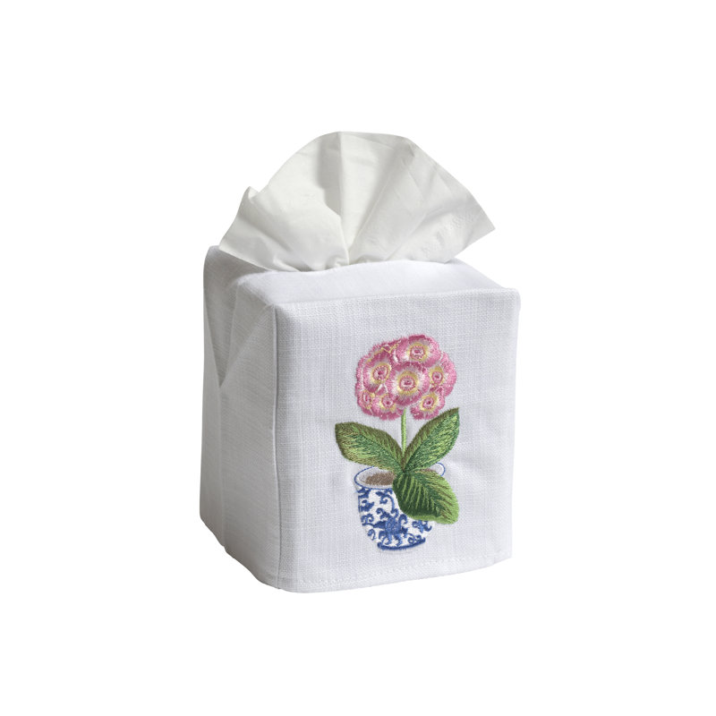 Jamikka Tissue Box Cover, Pink