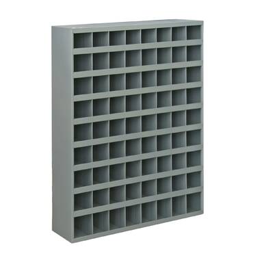 Durham Small Parts Storage Box: 32 Compartments, 18.31 OAW, 12.43 OAD, 3.06 OAH - Steel Frame | Part #107-04-CLASSC