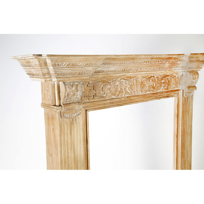 Troutman Fireplace Surround, Pickled
