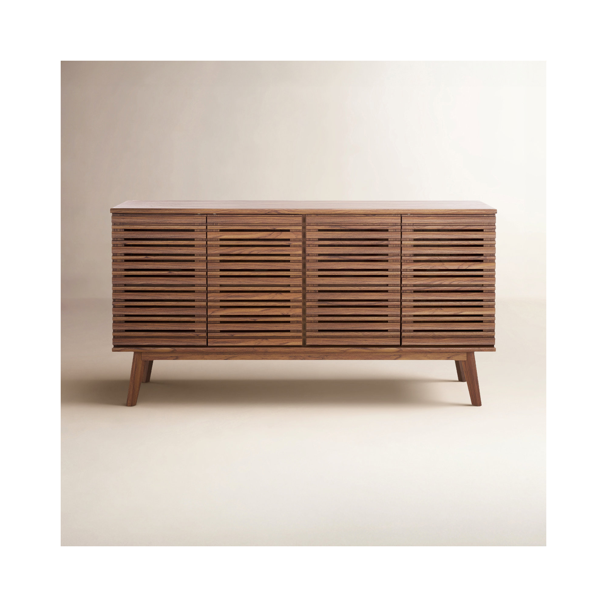 Daima 62'' Media Console, Walnut