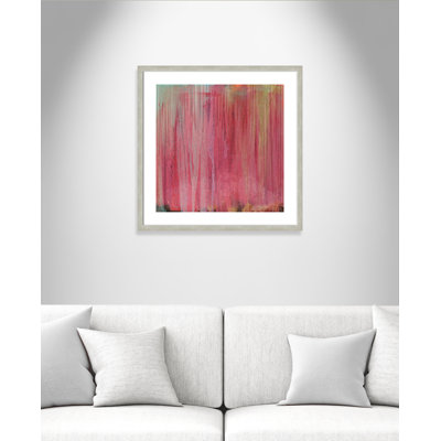 Pink Cascade  Pink Cascade  Painting Print