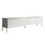 Bethsaida Cashmere TV Stand 200cm with Gold Legs-600100636