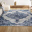 Tapis bleu clair / ivoire Alhambra-1360008892