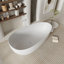 Baignoire de trempage autoportante de 59 po x 30 po