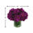 Peony Arrangement in Glass Vase with Grass-244290955