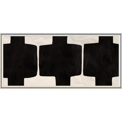 Abstrait noir et blanc 3 I (Var. 3)