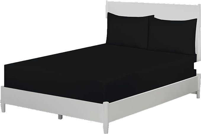 Eemeli Microfiber 30cm Deep Fitted Sheet, Dark Grey, Kingsize (5')