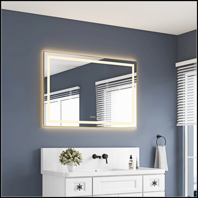 Miroir de salle de bain DEL