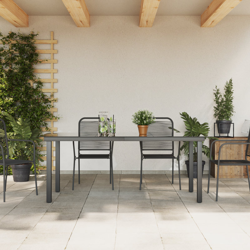 Stembert Square Table, 74cm H x 90cm W x 190cm L