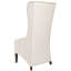 Chaise d'appoint rembourrée en lin Bacall-33246059