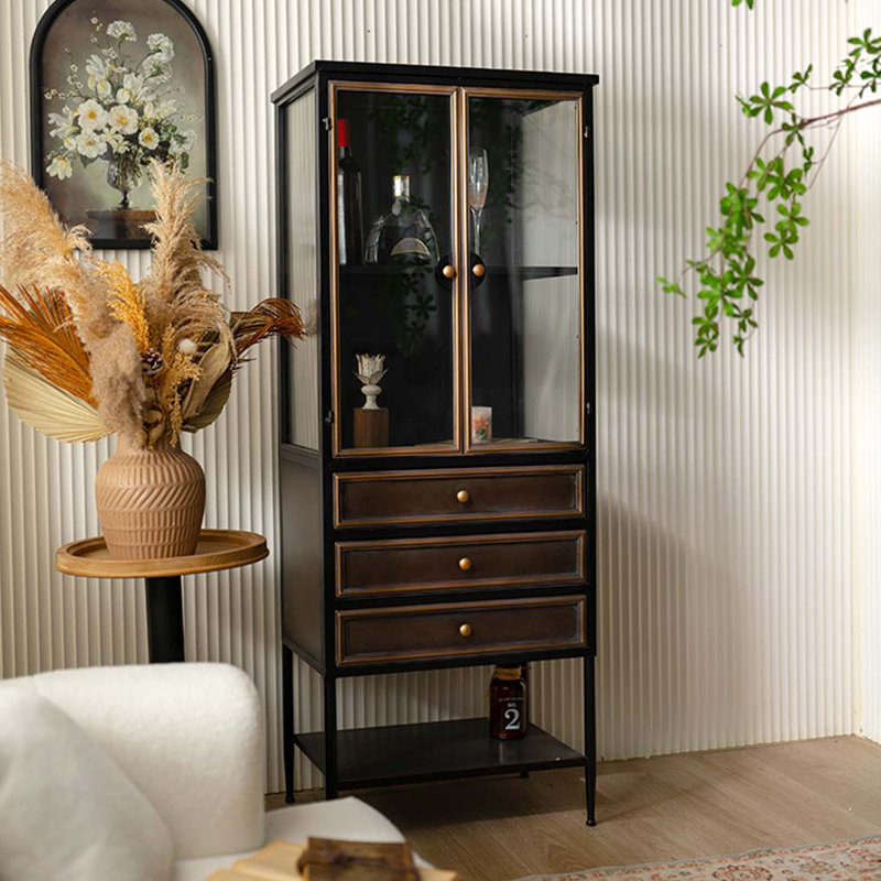 Vitrine en fer